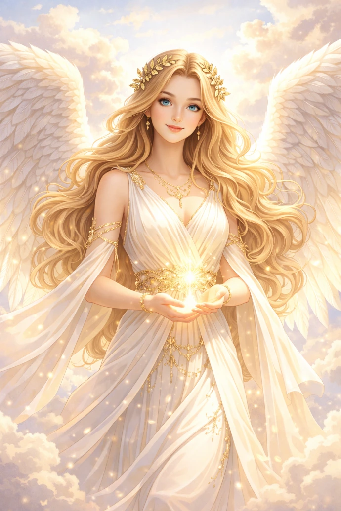 A propos :  Ange qui représente la page